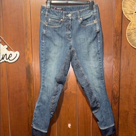 Ariat Jeans | Ariat Ultra High Rise Tomboy Wide Leg Jeans Riding - Picture 5 of 8